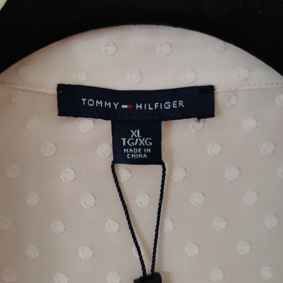 NEW Tommy Hilfiger Pink Blouse - Picture 3 of 4